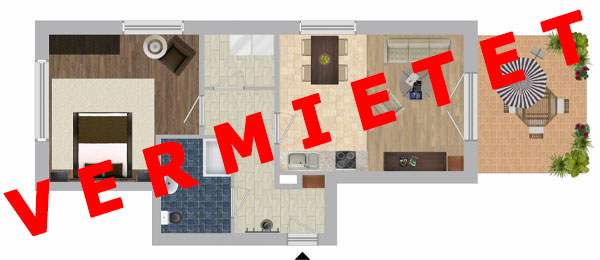 Alten Müllerei - Wohnung 4 OG rechts