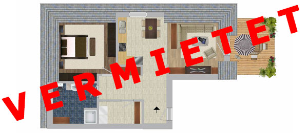 Alten Müllerei - Wohnung 7 DG rechts