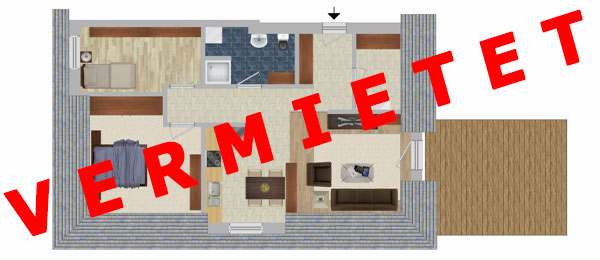 Alten Müllerei - Wohnung 8 DG links