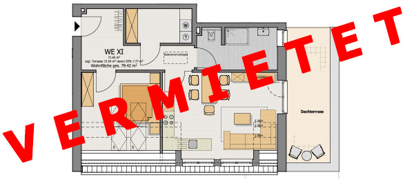 Alten Müllerei - Kolpingstr. 4 - Wohnung 11 DG 