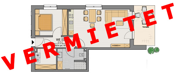 Alten Müllerei - Kolpingstr. 4 - Wohnung 3 EG 