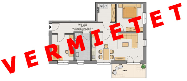 Alten Müllerei - Kolpingstr. 4 - Wohnung 8 OG 